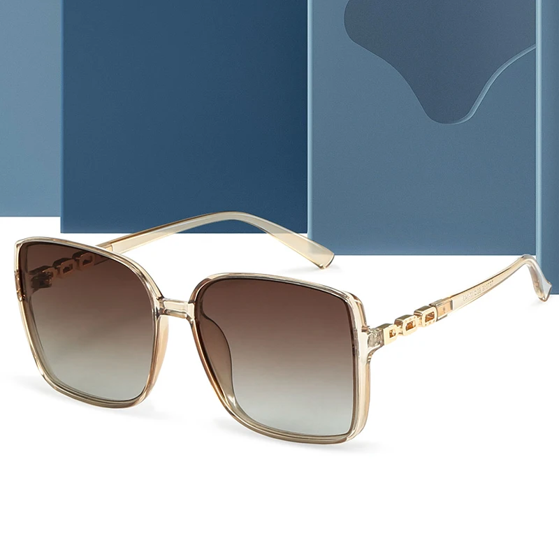 

Vintage Black Square Sunglasses Woman Luxury Brand Rectangle Men Polarized Sun Glasses Female Gradient Mirror Oculos De SolUV400