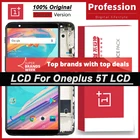 100% Оригинальный 6,01 ''AMOLED дисплей для OnePlus 5T 1 + 5T A5010 Полный ЖК-дисплей сенсорный экран дигитайзер запасные части с сервисным пакетом
