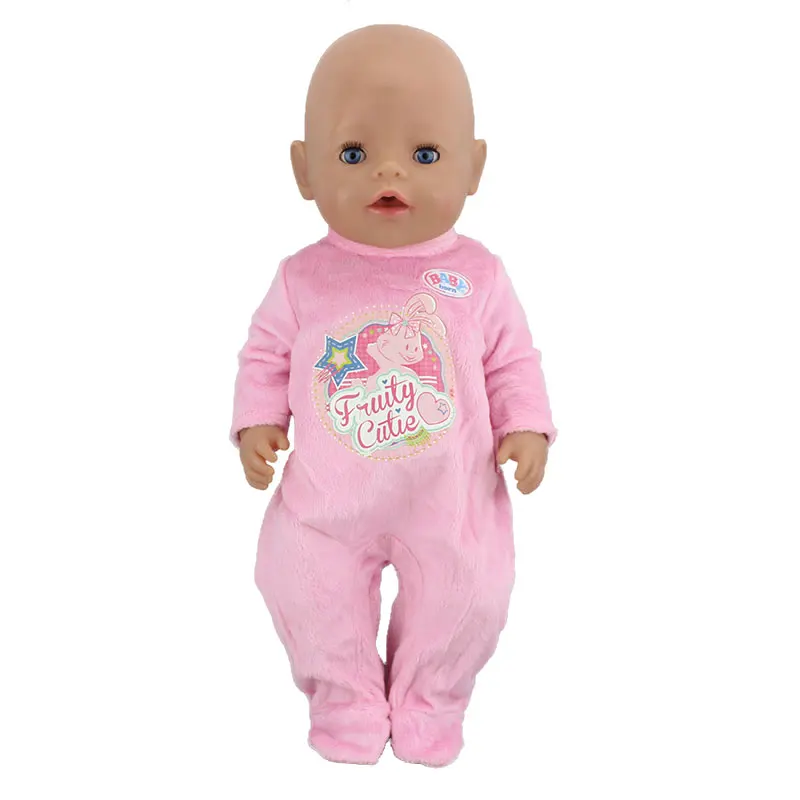 s17 Кукла Одежда Костюм подходит для 43 см Baby Doll 17 дюймов куклы одежда - Цвет: s17