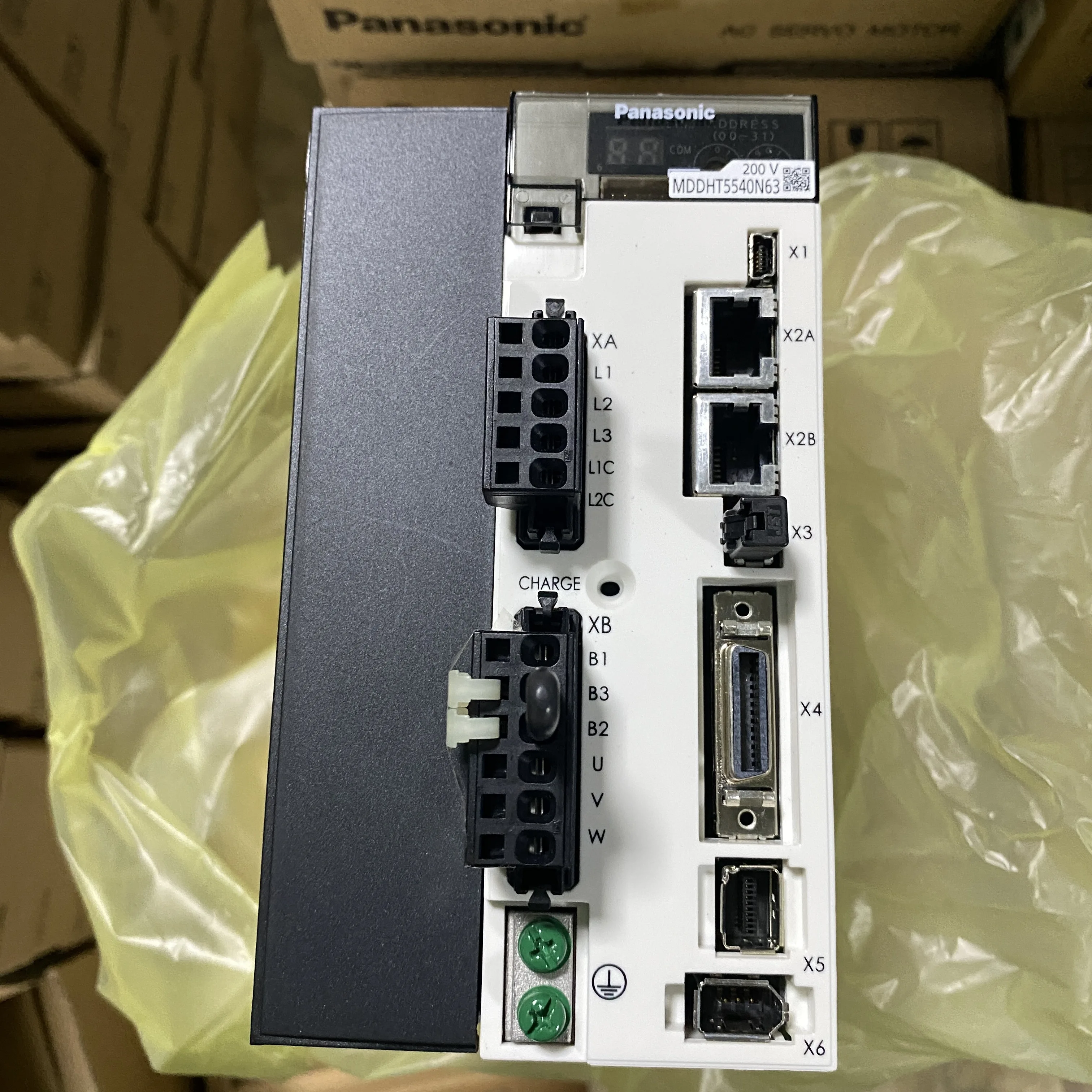 

Panasonic Servo Driver 200-240V 1.5kW MDDHT5540N63