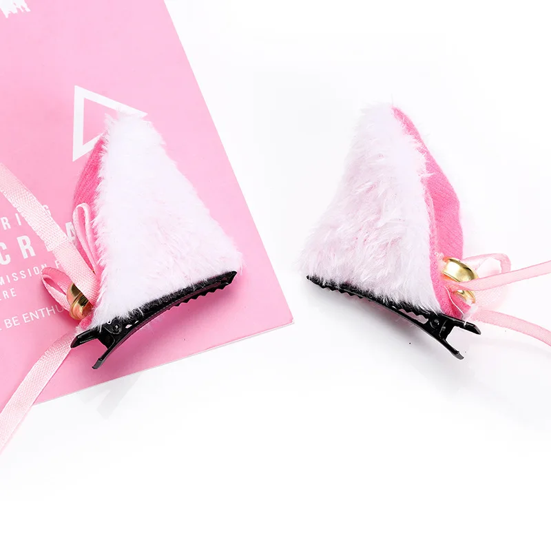 Красивые маскарад Хэллоуин с украшением в виде кошачьих ушек Косплэй кошачьими