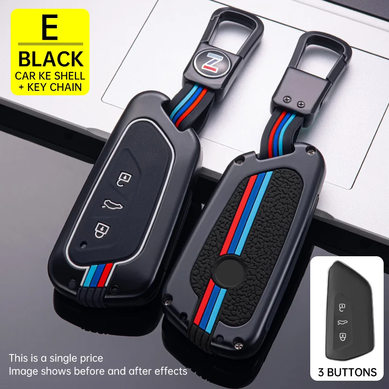 

Чехол для ключа VW Volkswagen Golf 8 Mk8 2020 Skoda, 3 кнопки