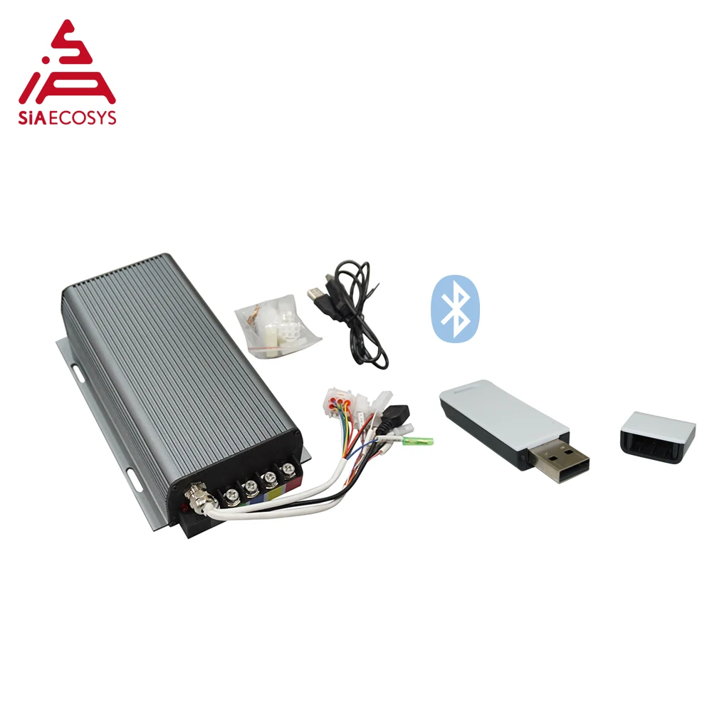 Контроллер синусоидальной волны Sabvoton SVMC72200 200A с Bluetooth адаптером для