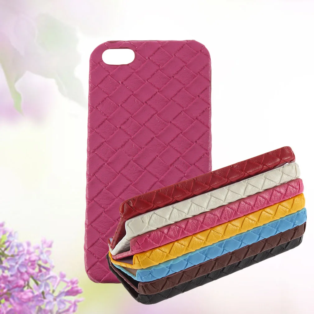 

Fashion Weaving Pattern Hard Case Cover Protect For iPhone 5 Exquisitely Designed Durable Gorgeous Hard Case Cover