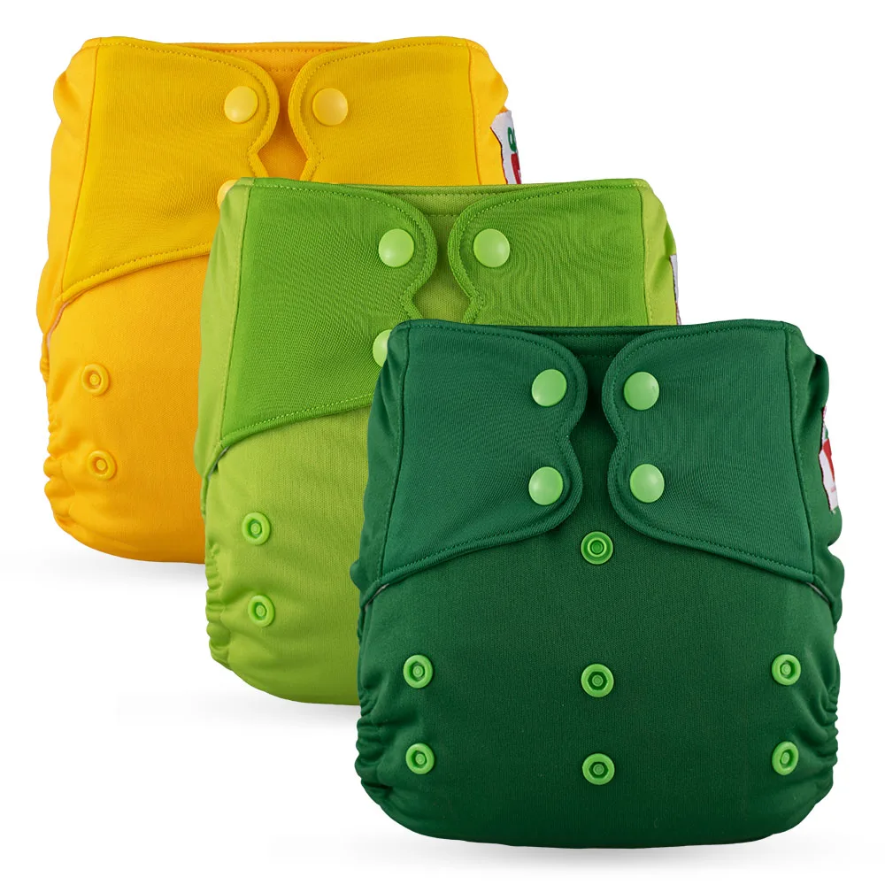 Подгузник Elf новый высококачественный подгузник AIO с пришитыми вставками