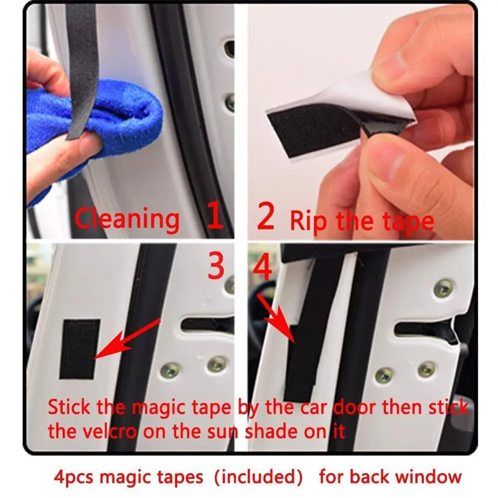 2 шт автомобиль с задней стороны специально для навес от солнца окон защита