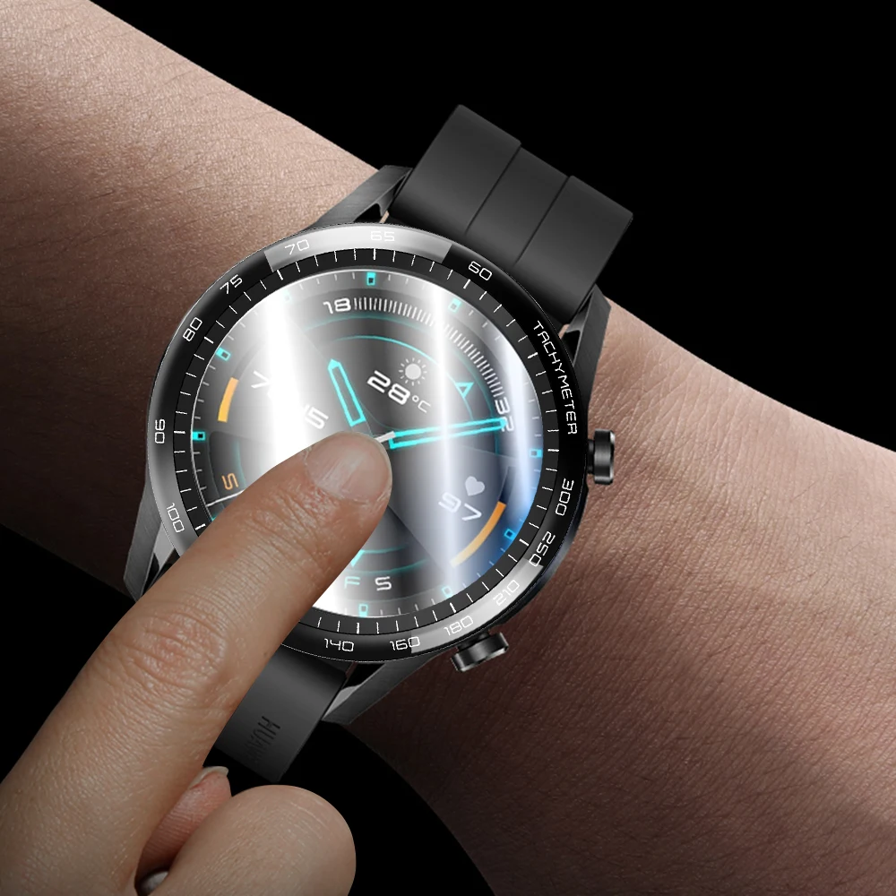 

3D Curved Soft Full Cover Screen Protector Not Glass Ultra Thin HD Clear For Honor Magic watch 2 46mm Smart Watch Accessories