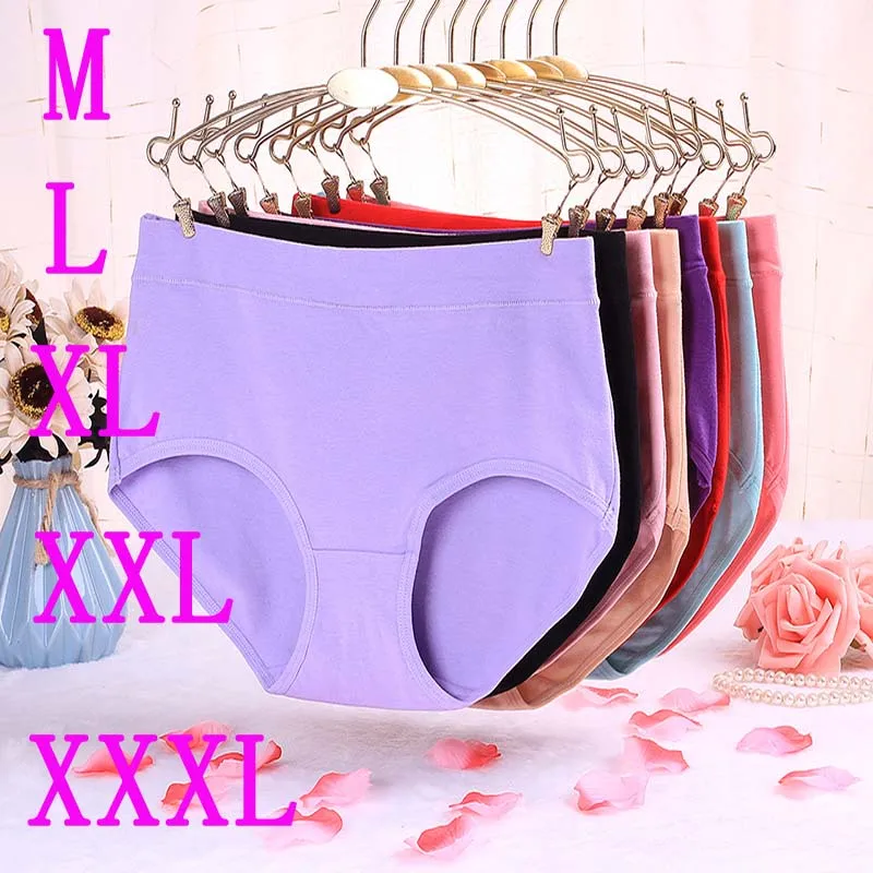 Купи 8XL Underwear Women Panties Cotton Shorts Breifs Sexy Lingeries Female Plus Size Panties For Woman Tanga Underpants Panty Ladies за 179 рублей в магазине AliExpress