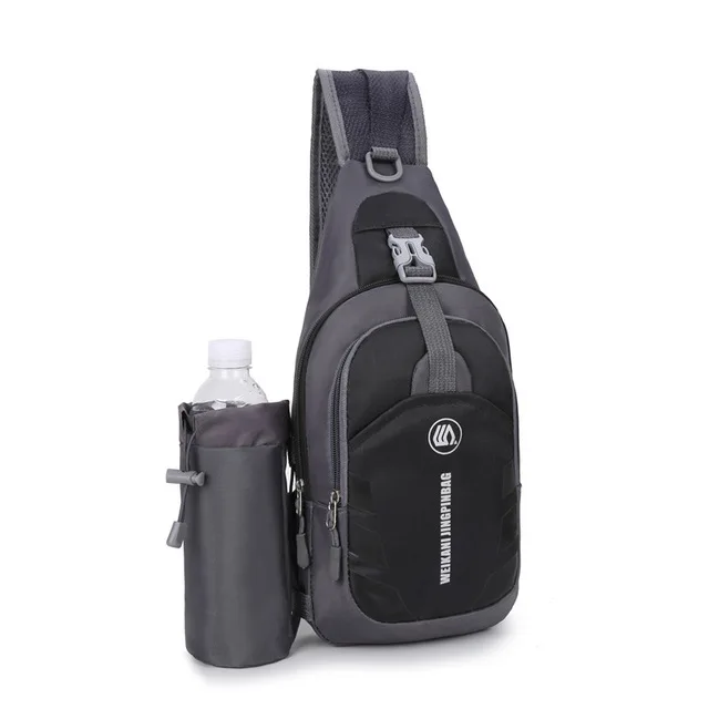 Crossbody Bags Sling Bag Chest Shoulder Backpack Bottle Holder Tablet Outdoor Hiking Workout Sports Bag 2020 Newest