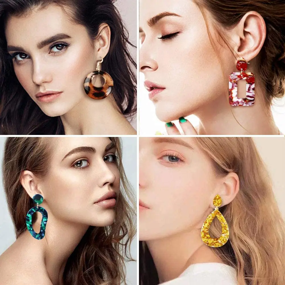 195 шт. литая серьга из силиконовой эпоксидной смолы для изготовления ювелирных