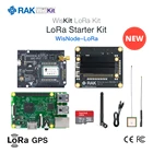 Стартовый набор LoRa Raspberry Pi 3B + HAT Edition Semtech SX1301, модуль wisknot Lora с TF-картой 16 ГБ, приложение LoRaWAN