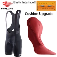 rion elastic interface%c2%ae cushion upgrade bib shorts men cycling breathable mtb road bike tights race summer pants ropa ciclismo