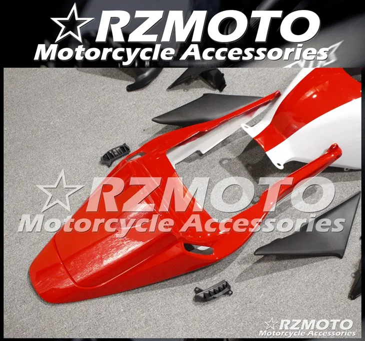 

New ABS Motorcycle Whole Fairings Kit Fit For Honda CBR 600RR F5 03 04 2003 2004 bodywork set Custom red white