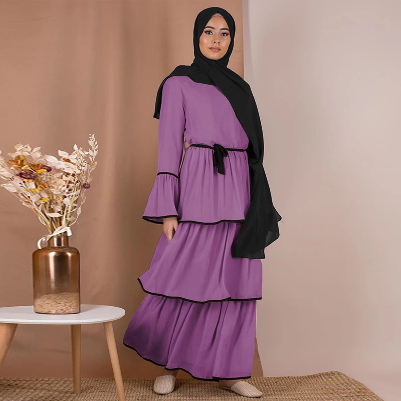 Abaya Турция мусульманский хиджаб платье Кафтан Марокко Tesettur Elbise одеяние мусульмане Longue Vestidos арабское женское платье