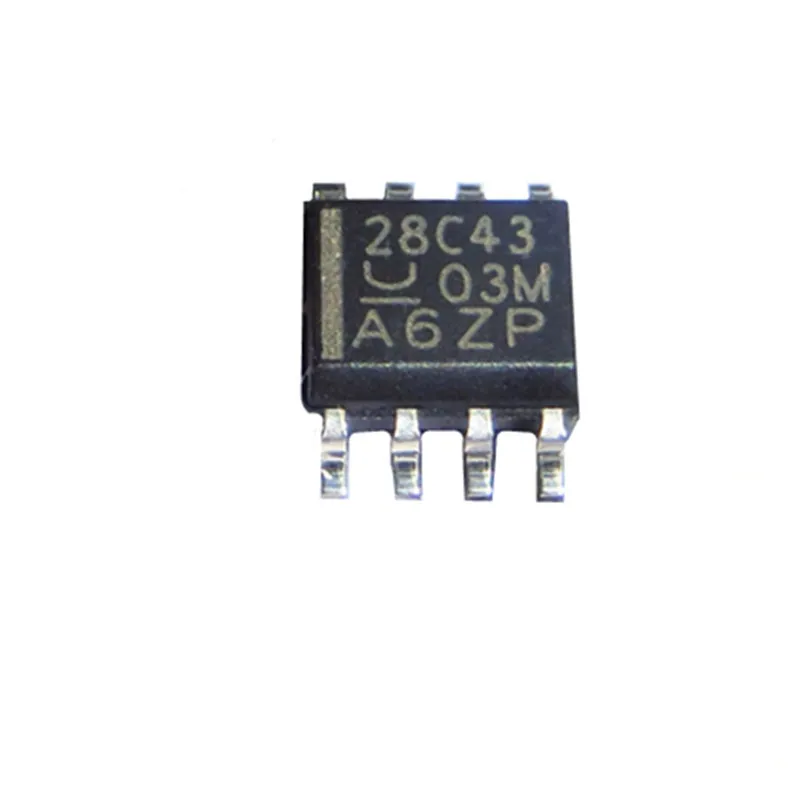 10 шт. UCC28C43 28C43 UCC28C43DR SOP8 PWM контроллер | Электронные компоненты и принадлежности
