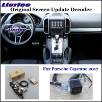 hd reverse parking camera for porsche cayenne 2017 rear view backup cam decoder accessories alarm system