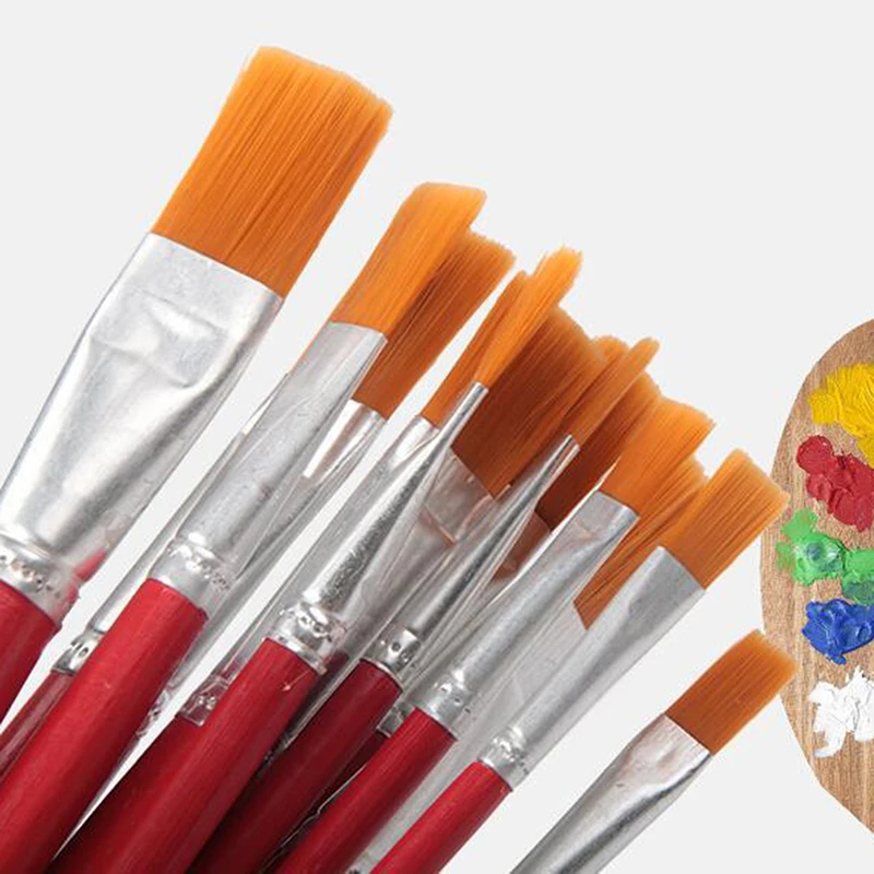 

12Pcs/ Set Watercolor Painting Brush Gouache Brushes Hook Line Pen Paint Brushes