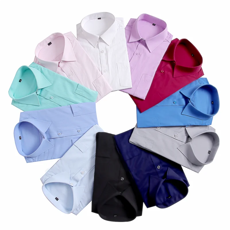 GNEP Winter Men's And Women's Business Long-Sleeved Shirts Custom Casual Slim Work Clothes Embroidered Solid Color Lapel Top