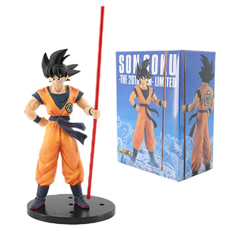 

Dragon Ball Anime Son Goku Figure Action Monkey King Super Saiyan PVC Model Ornaments Collection Cartoon Kids Toy Gift