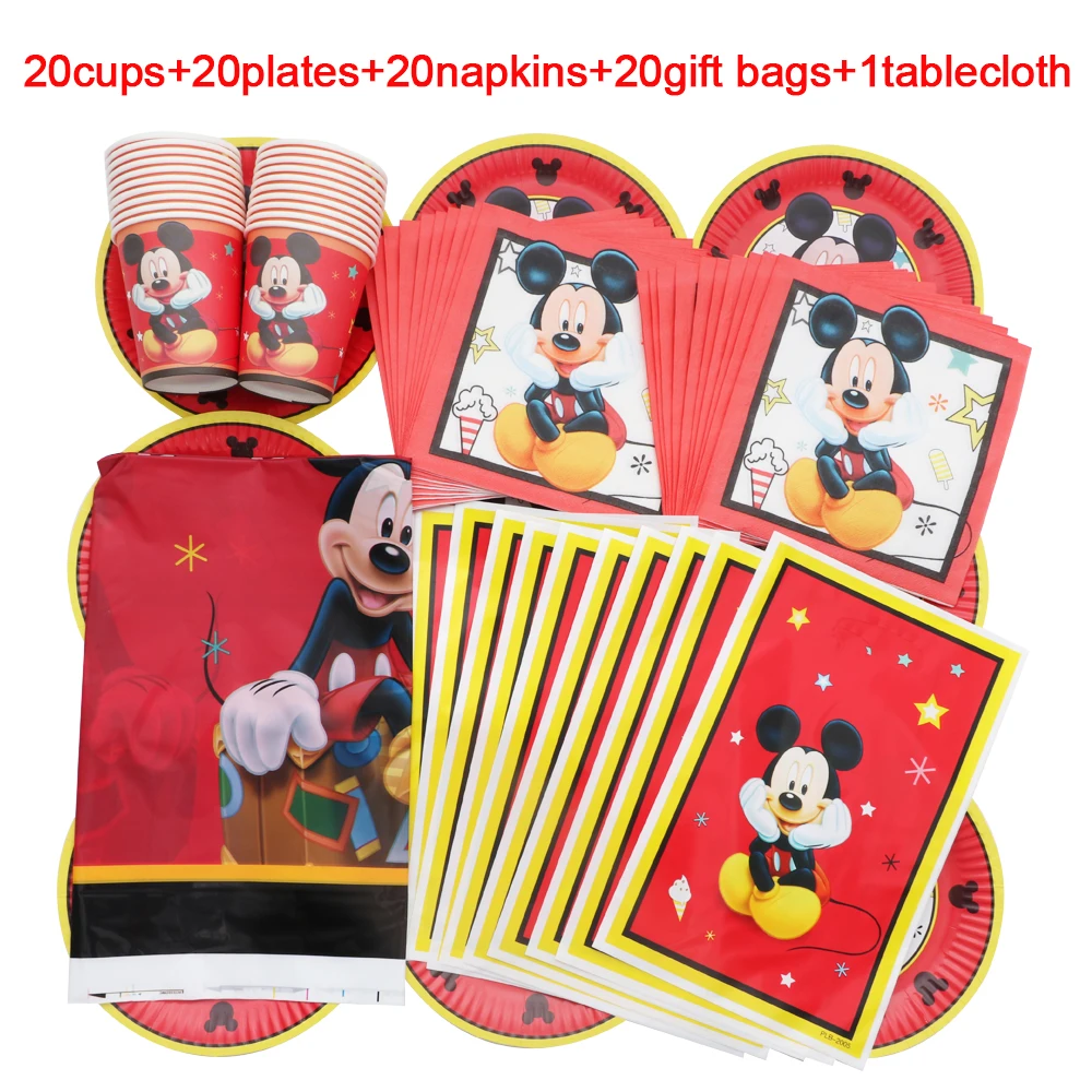 

Бумажная салфетка «Микки Маус» для мальчиков