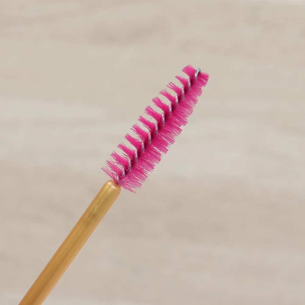 50 шт. одноразовая щетка для ресниц тушь Аппликатор Цветной кисти макияжа