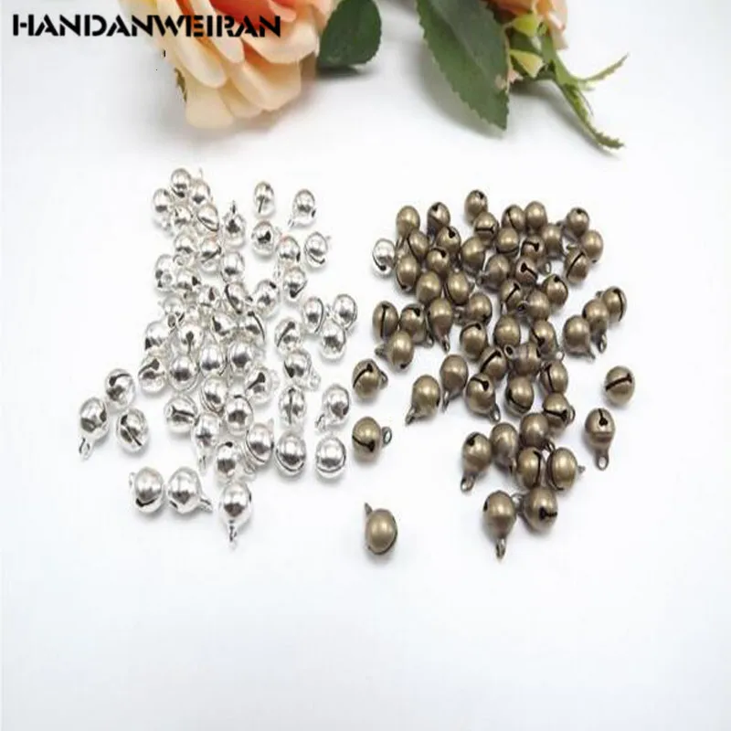 Серебряные Колокольчики в стиле ретро декоративные колокольчики подарок на