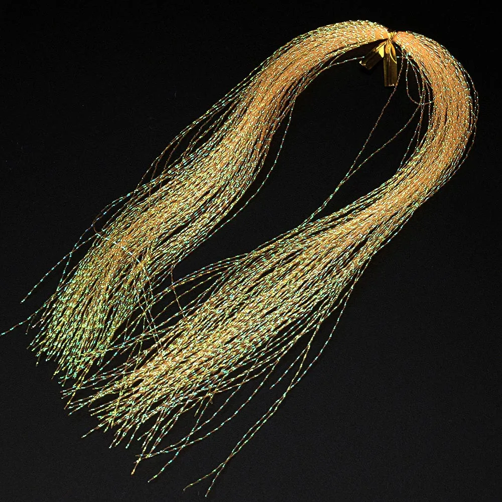 С украшением в виде кристаллов флэш мушек Материал голографическая приманка для