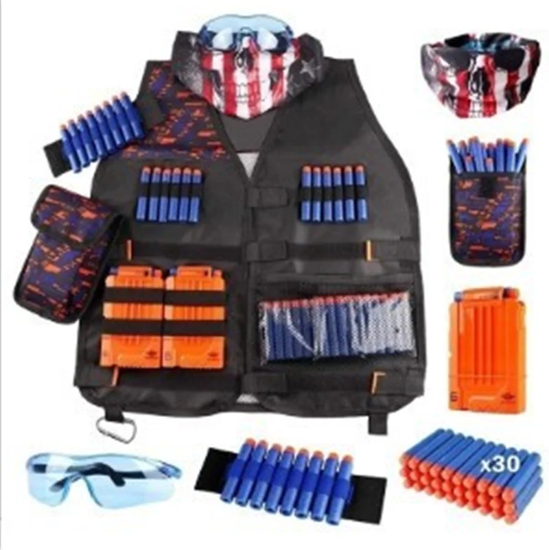 Игрушечный костюм для пистолета Nerf тактическое оборудование аксессуары