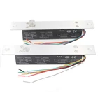 Врезной дверной замок, 5 проводов, магнитный выход с таймером, 12 в пост. Тока