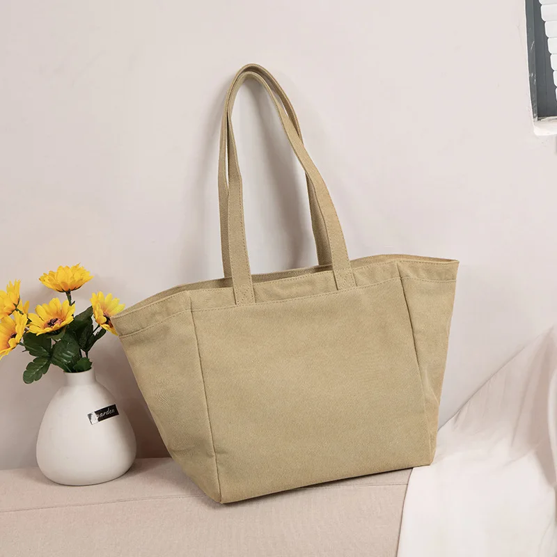 

2021 New Simple Canvas Bag Large Capacity Ladies Shoulder Portable Tote Bag Fashionable Purses Purses and Handbags Luxury Cc Gg