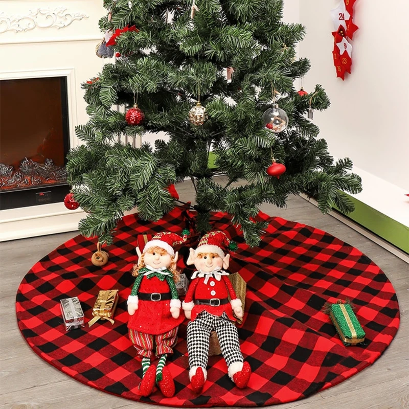 

48 inches Christmas Tree Skirt Christmas Decorations Holiday Tree Ornaments Tree Decoration Xmas Party Holiday Decoratio