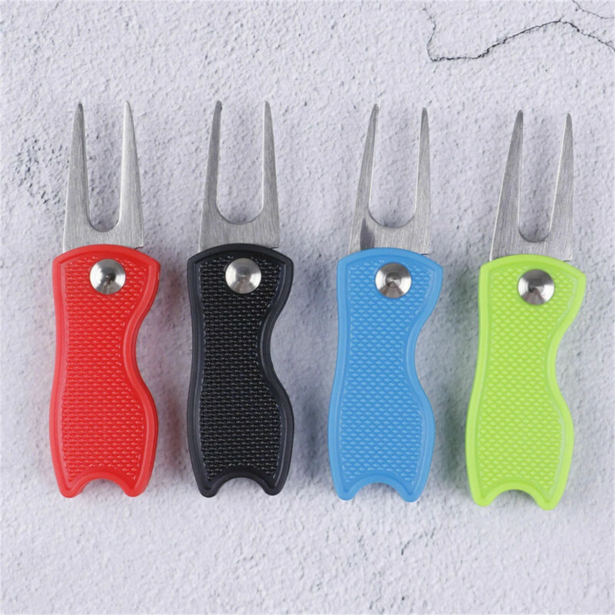 

Golf Pitchfork Repair Switchblade Tool Putting Green Forks Pitch Groove Cleaner