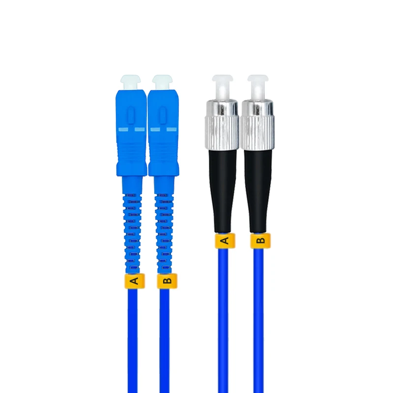 Indoor Armored 30Meters SC/PC-FC/PC,3.0mm,Singlemode 9/125,Duplex,SC/FC  Optical Fiber Patch Cord Cable,SC to FC