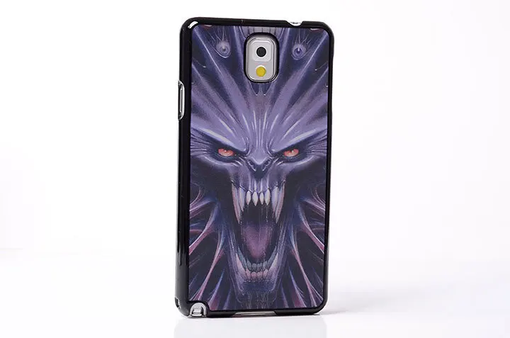 Жесткий чехол-накладка на заднюю панель для Samsung GALAXY Note 3 N9000 с динамичным фильмом
