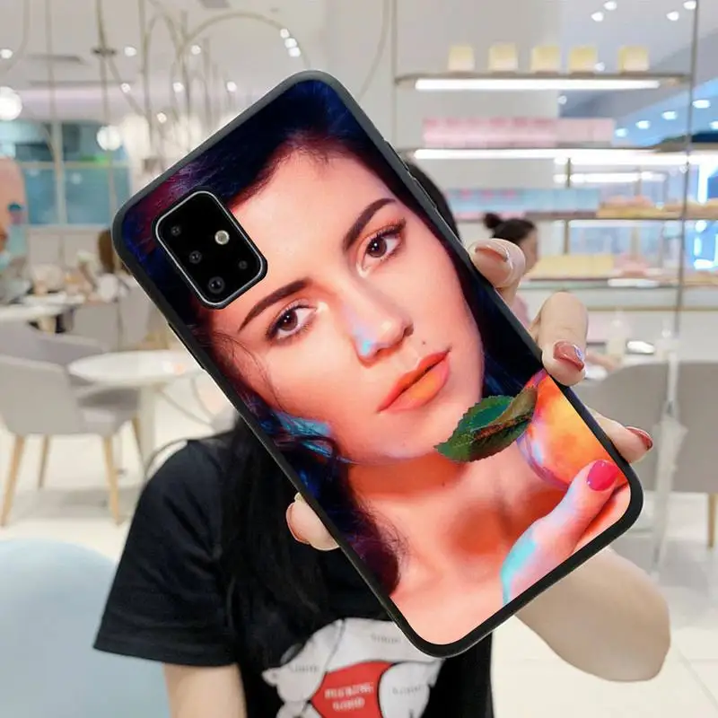 

Marina And The Diamonds Herat Phone Case For Samsung S5 S6 S7 S8 S9 S10 S20 S21 Edge Plus E Fe Lite Cover