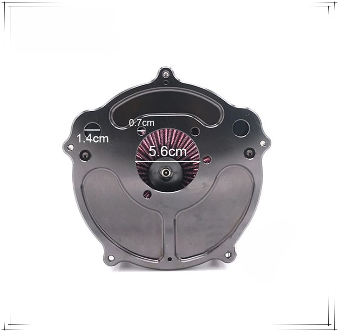 Воздушный фильтр для резки турбинного очистителя мотоцикла Harley Sportster Iron 883 XL1200 1991