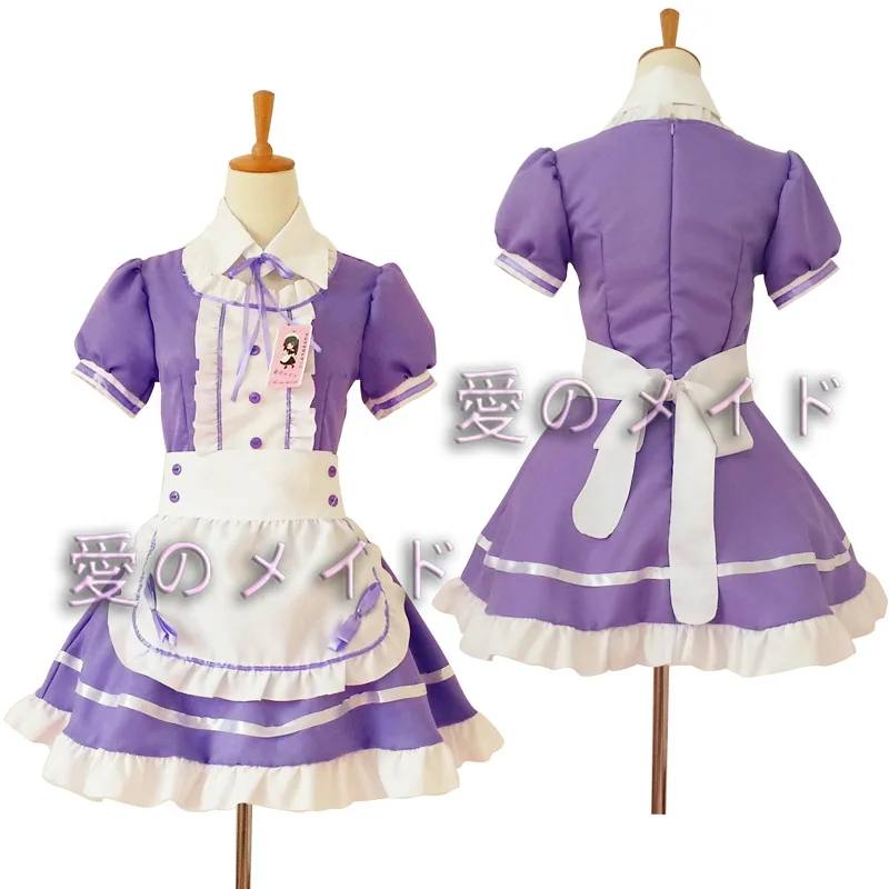 

Cosplay Costume Anime Maid Costume Maid Costume Anime Show Costume Black White Cute Dress Uniforms Plus Size Halloween Costumes