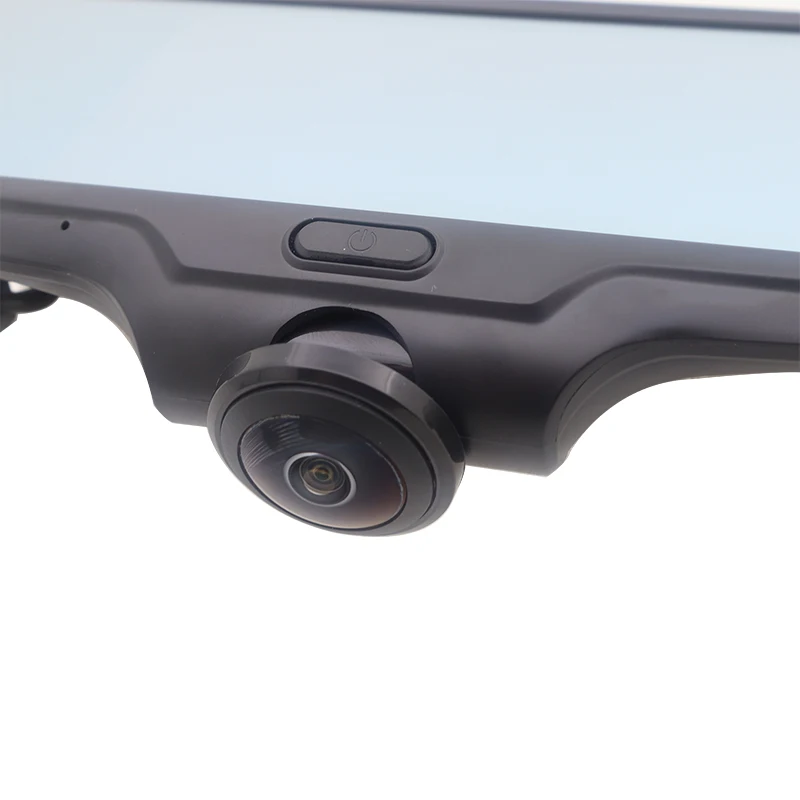Автомобильный видеорегистратор 360 градусов IPS сенсорный экран HD дисплей с двумя