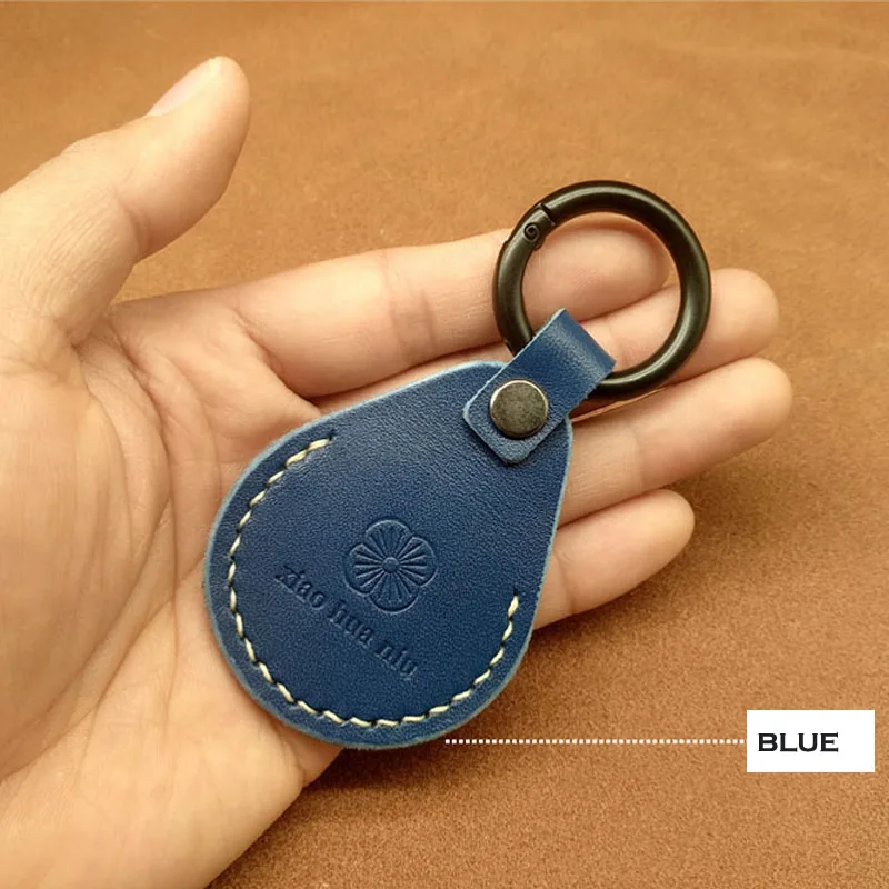 125 кГц/13,56 МГц RFID гравировальный T5577 EM4305/UID метки Токен брелока чавейру де металл Couro ID/IC de контроллер де Acesso 5200 - Цвет: ID 125KHZ Blue