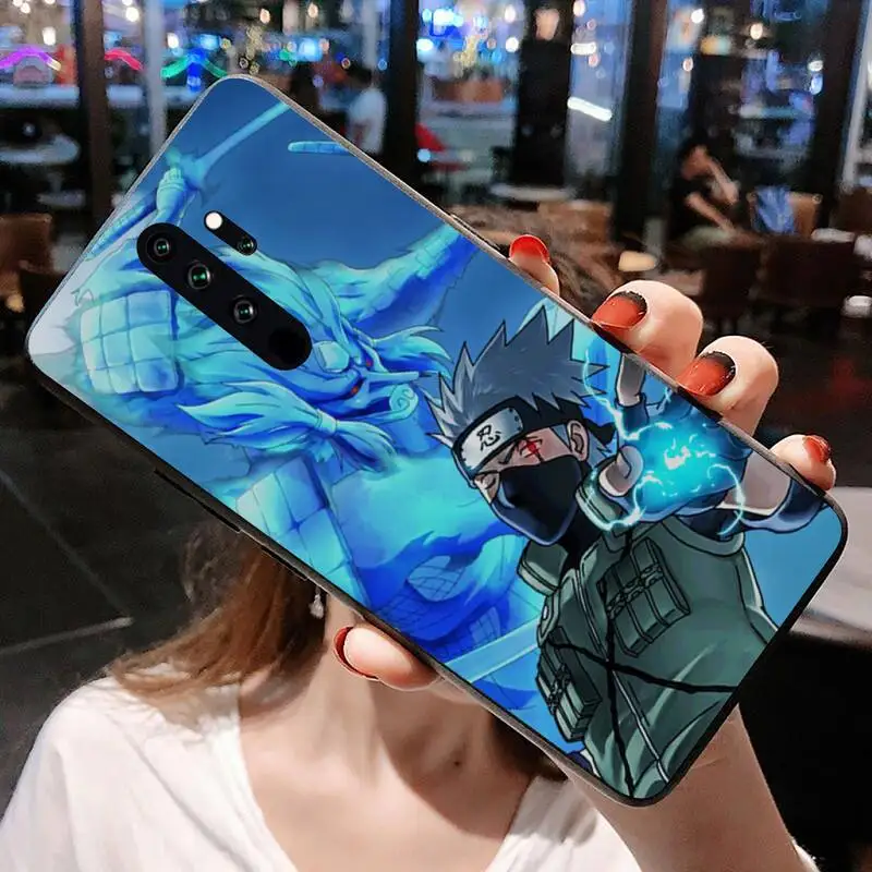 

Naruto Hatake Kakashi Phone Case for Redmi 9A 8A 7 6 6A Note 9 8 8T Pro Max Redmi 9 K20 K30 Pro