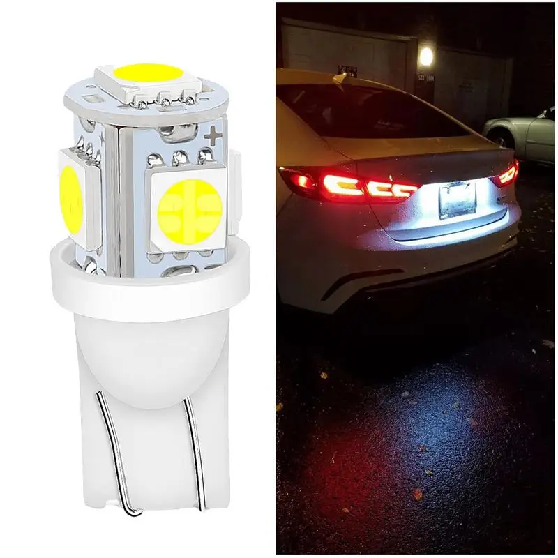 Автомобильный светодиодный светильник для T10 высокая яркость дисплей ширина