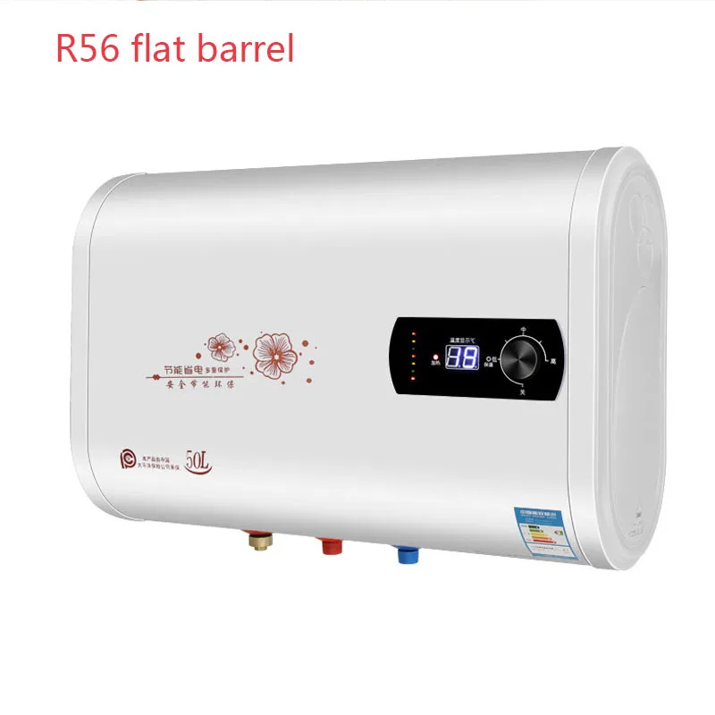 

Электрический водонагреватель бытовой, быстрое хранилище горячей воды, настенный маленький плоский ковш, аппарат для ванны R56 EC