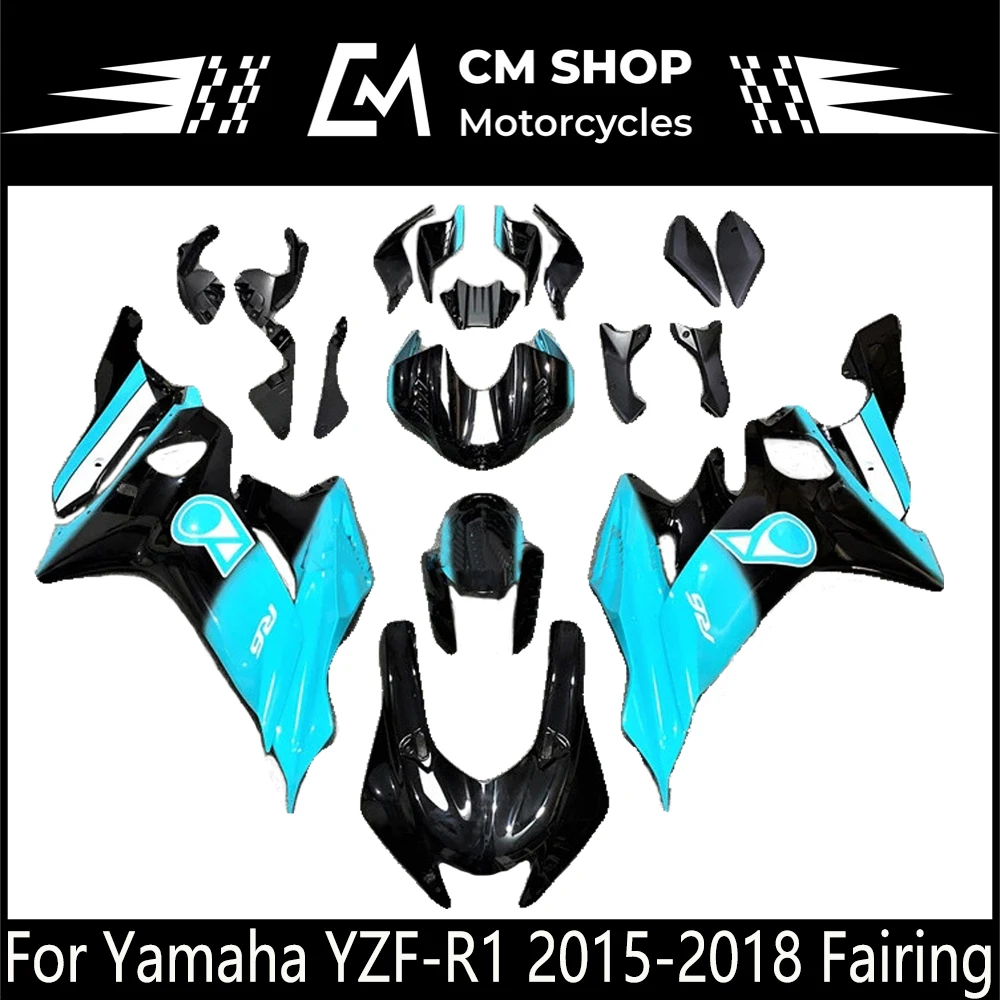 

Motorcycle Full Fairing Kit ABS Injection Parts Suitable For Yamaha YZF-R6 2017 2018 2019 2020 CN (origin)