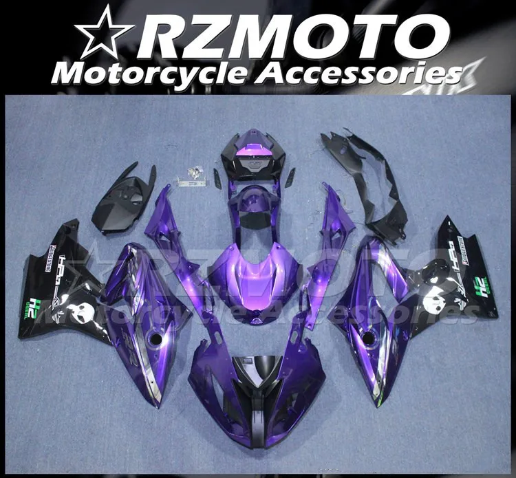 

New ABS Motorcycle Whole Fairings Kit Fit For BMW S1000RR 2015 2016 15 16 bodywork set Purple black