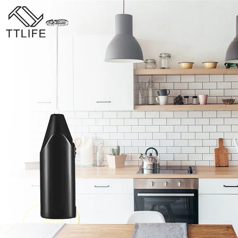 Вспениватель для молока TTLIFE Электрический смеситель напитков взбиватель венчик