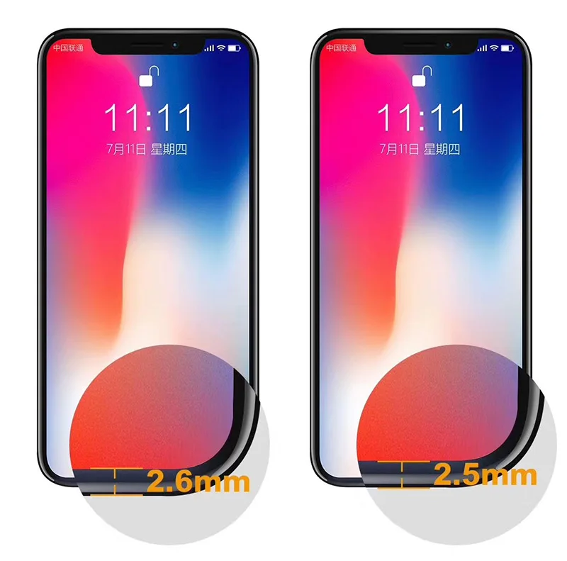 BFOLLOW копия ЖК-дисплей в сборе для iPhone X экран Замена дисплей дигитайзер AAA с истинным тоном рамка наклейка