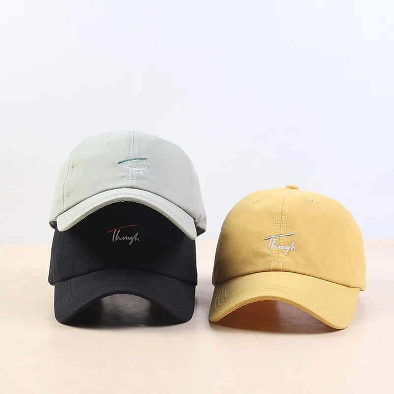 2019 Новая повседневная бейсбольная Кепка с вышивкой букв дикая Студенческая