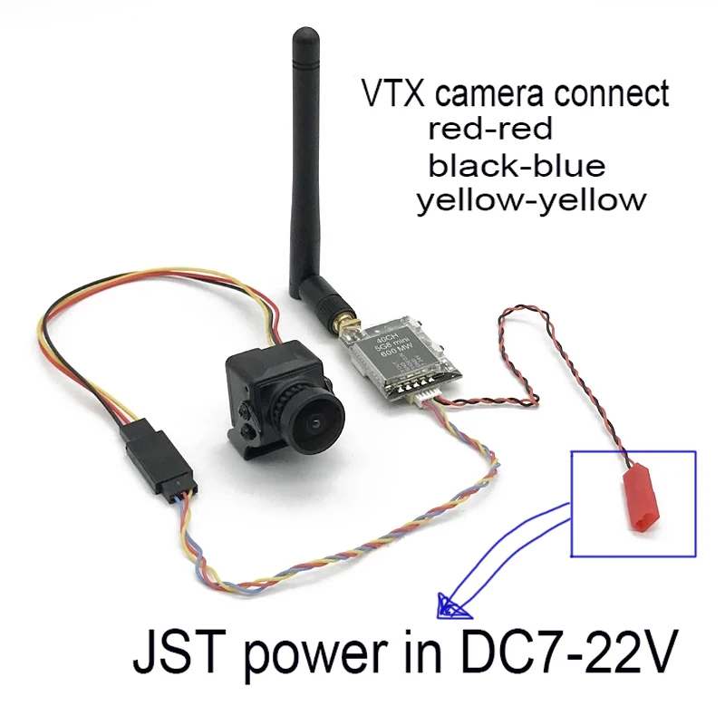 Простой в использовании 5 8G FPV UVC приемник видео Downlink OTG Android телефон + 600 мВт 40CH