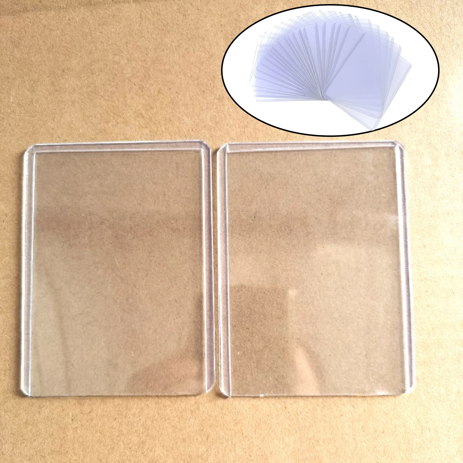 

Toploader 3x4 дюйма Стандартная защита для женских баскетбольных карт, бейсбольных карт, игровых MTG Yugioh, износостойких