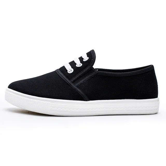 Women's shoes low-top comfortable and breathable student small white canvas | Обувь
